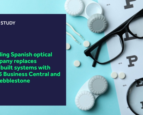 Leading Spanish optical company replaces self-built systems with D365 Business Central and K3 Pebblestone