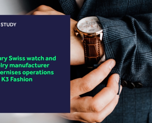 Luxury Swiss watch and jewelry manufacturer modernises operations with K3 Fashion blog header