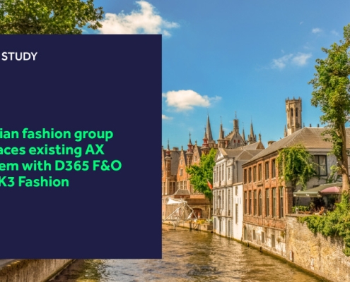 Belgian fashion group replaces existing AX system with D365 F&O and K3 Fashion blog header