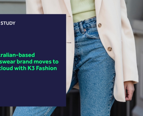 Australian-based jeanswear brand moves to the cloud with K3 Fashion blog header