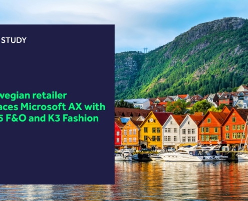 Norwegian retailer replaces Microsoft AX with D365 F&O and K3 Fashion blog header