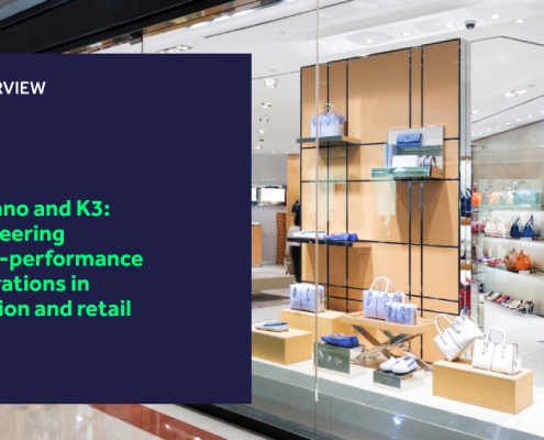 Argano and K3: Pioneering high-performance operations in fashion and retail blog header