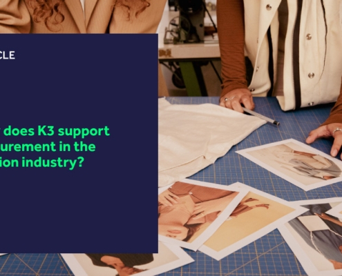 How does K3 support procurement in the fashion industry? blog header