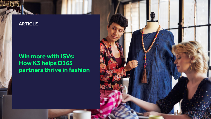 Win more with ISVs: How K3 helps D365 partners thrive in fashion article header