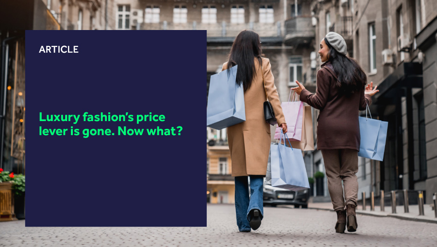 Luxury fashion's price lever is gone. Now what? featured image