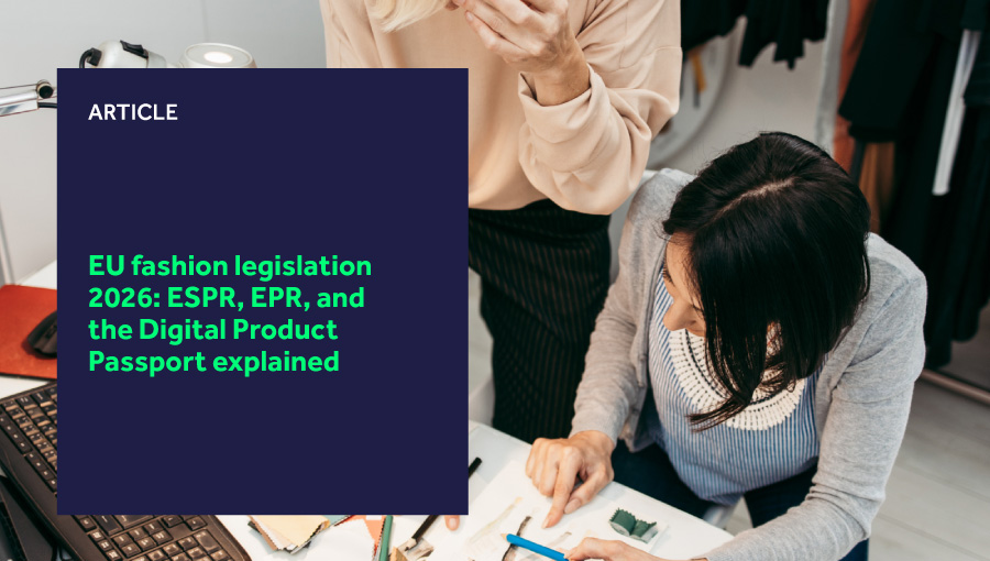 EU fashion legislation 2026: ESPR, EPR, and the Digital Product Passport explained featured image